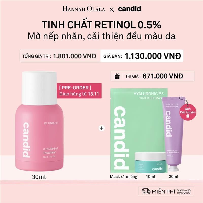  A1_DEAL 1: [PRE-ORD] TINH CHẤT RETINOL 0.5% 