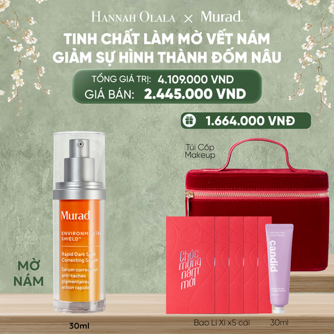  DEAL 1: TINH CHẤT LÀM MỜ VẾT NÁM VÀ GIẢM SỰ HÌNH THÀNH ĐỐM NÂU 30ML 
