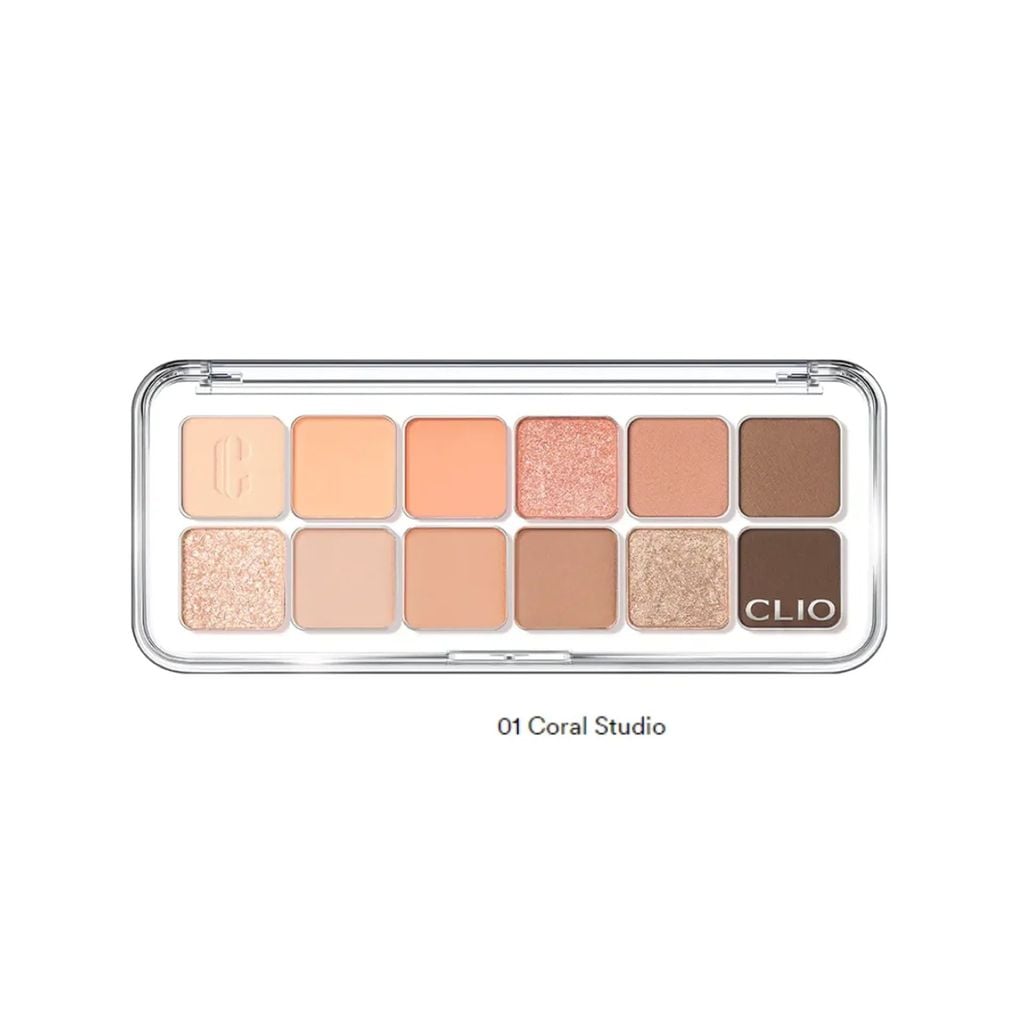  DEAL 6: BẢNG MÀU MẮT 12 Ô CLIO PRO EYE PALETTE AIR 7G 
