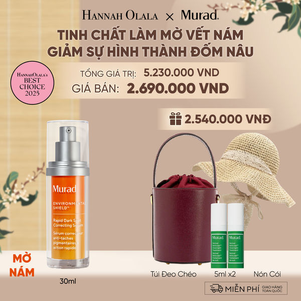 TINH CHẤT LÀM MỜ VẾT NÁM VÀ GIẢM SỰ HÌNH THÀNH ĐỐM NÂU 30ML DEAL 1: 