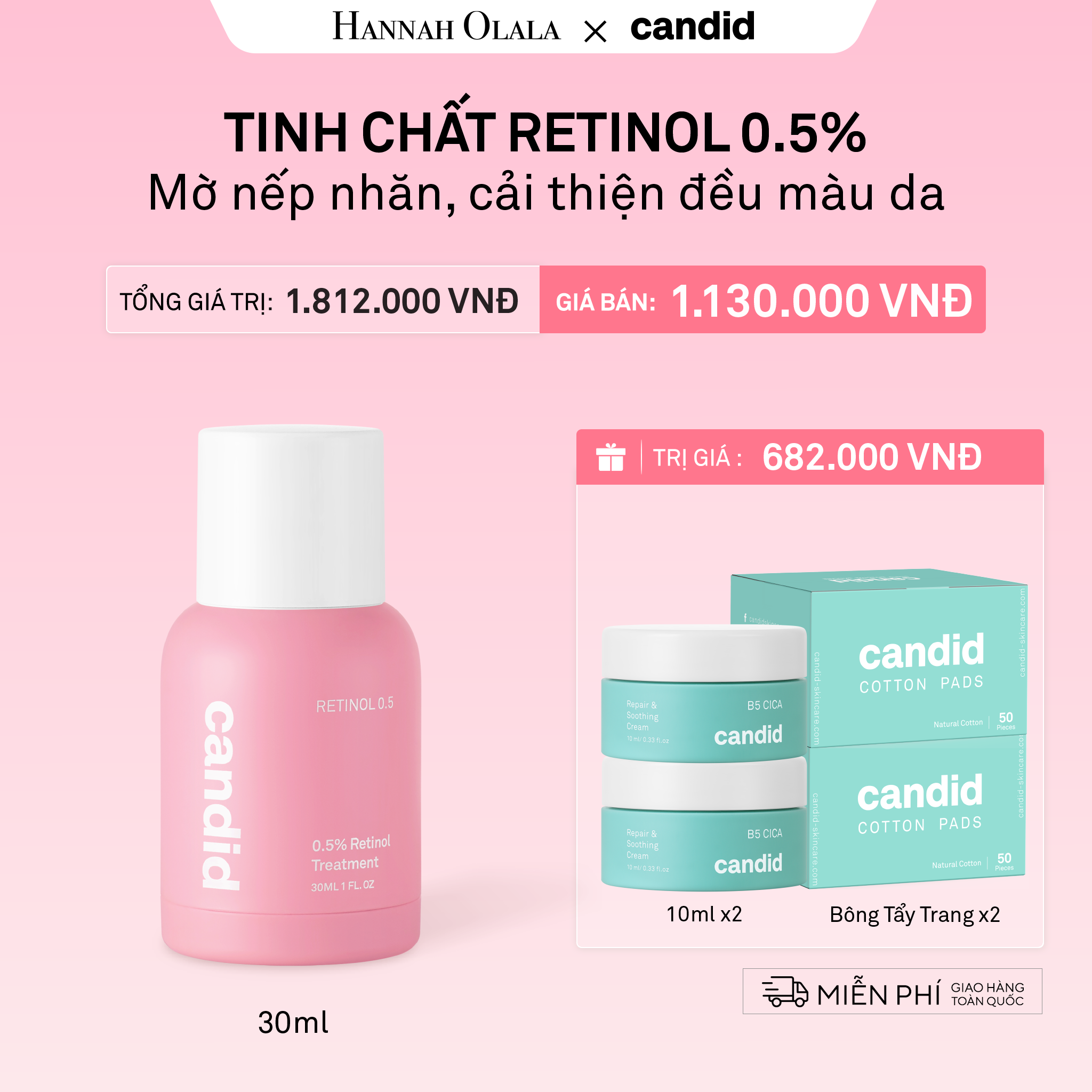 Serum L'Oréal Tinh Chất Retinol 0.5%