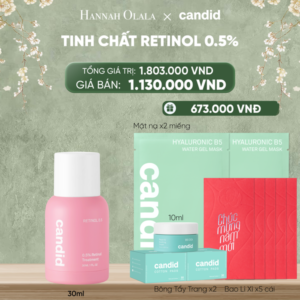  DEAL 1: TINH CHẤT RETINOL 0.5% 