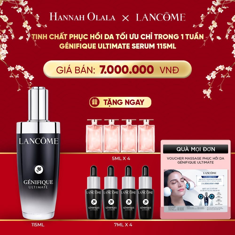  DEAL 2: TINH CHẤT PHỤC HỒI DA TỐI ƯU CHỈ SAU 1 TUẦN GÉNIFIQUE ULTIMATE SERUM 115ML 