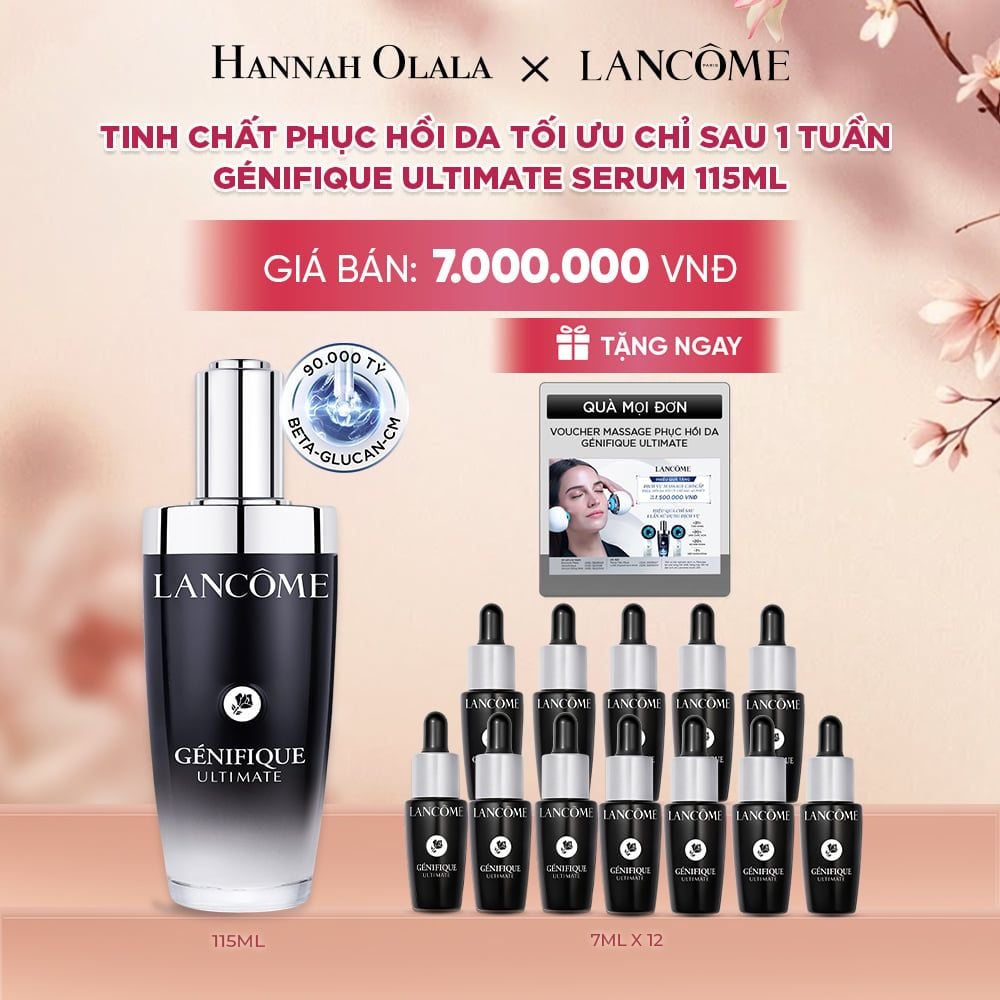  [FLASH DEAL] TINH CHẤT PHỤC HỒI DA TỐI ƯU CHỈ SAU 1 TUẦN GÉNIFIQUE ULTIMATE SERUM 115ML - A1834 