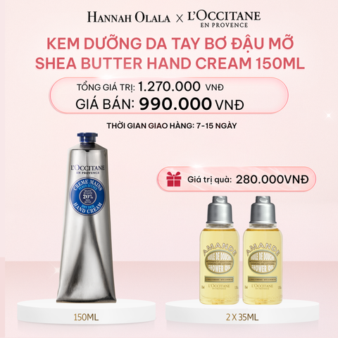  E731_DEAL 4:  KEM DƯỠNG DA TAY BƠ ĐẬU MỠ 150ML 
