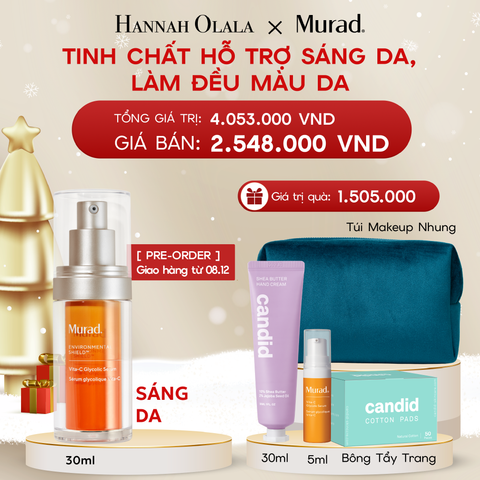  DEAL 2: TINH CHẤT HỖ TRỢ SÁNG DA, LÀM ĐỀU MÀU DA 30ML 