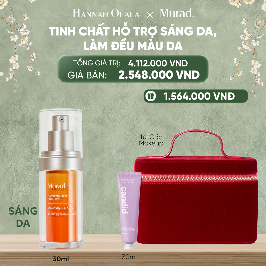  DEAL 2: TINH CHẤT HỖ TRỢ SÁNG DA, LÀM ĐỀU MÀU DA 30ML 