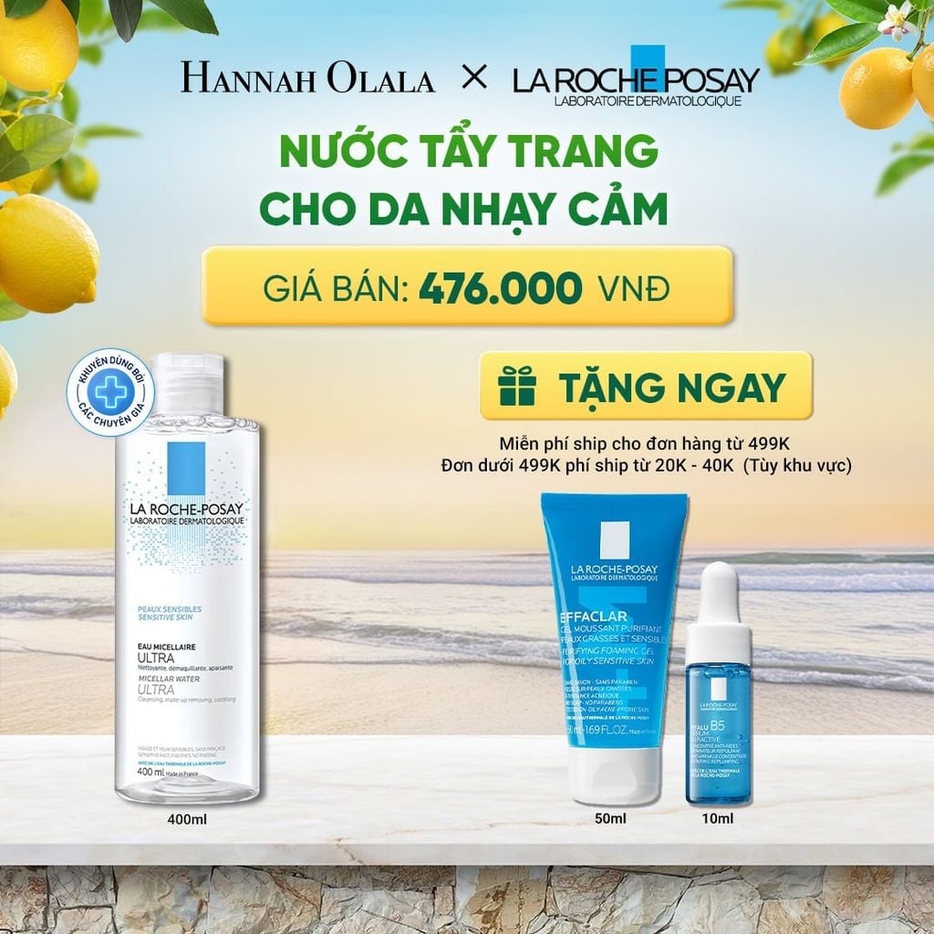  NƯỚC TẨY TRANG CHO DA NHẠY CẢM MICELLAR SENSITIVE SKIN 400ML DEAL 2: 
