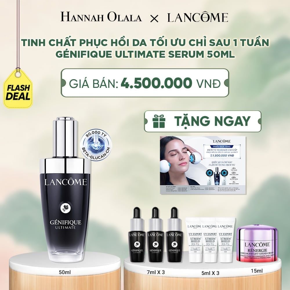  TINH CHẤT PHỤC HỒI DA TỐI ƯU CHỈ SAU 1 TUẦN GÉNIFIQUE ULTIMATE SERUM 50ML - A146 