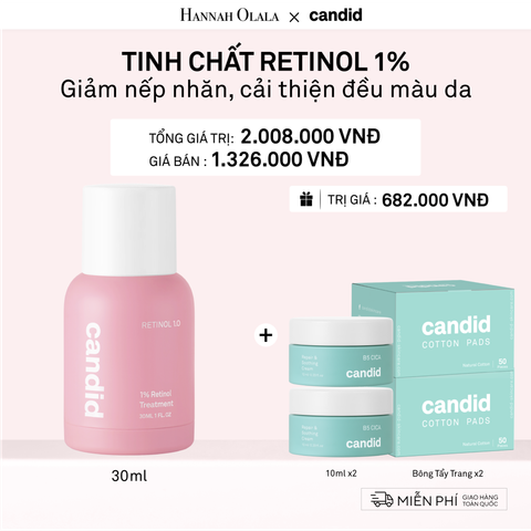  DEAL 2: TINH CHẤT RETINOL 1.0% 30ML 