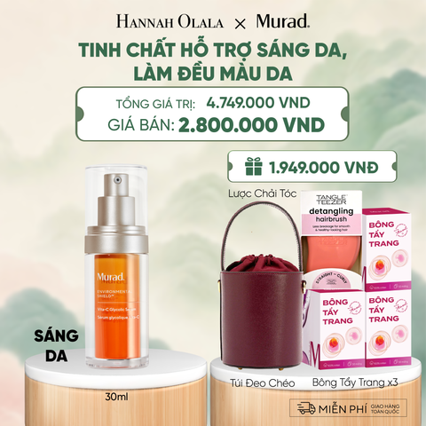 DEAL 12: TINH CHẤT HỖ TRỢ SÁNG DA, LÀM ĐỀU MÀU DA 30ML 