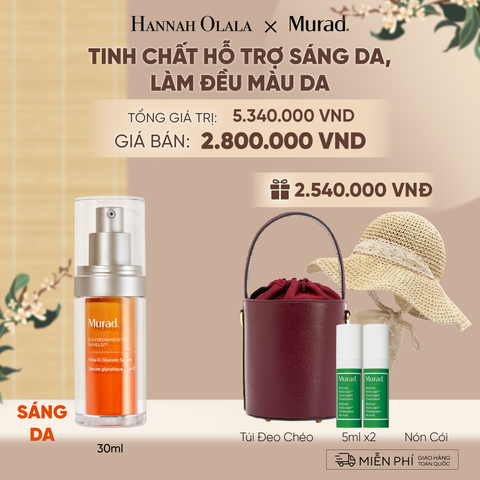  TINH CHẤT HỖ TRỢ SÁNG DA, LÀM ĐỀU MÀU DA 30ML DEAL 2: - A238 