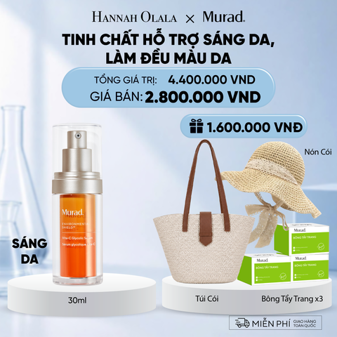  TINH CHẤT HỖ TRỢ SÁNG DA, LÀM ĐỀU MÀU DA 30ML DEAL 2: 