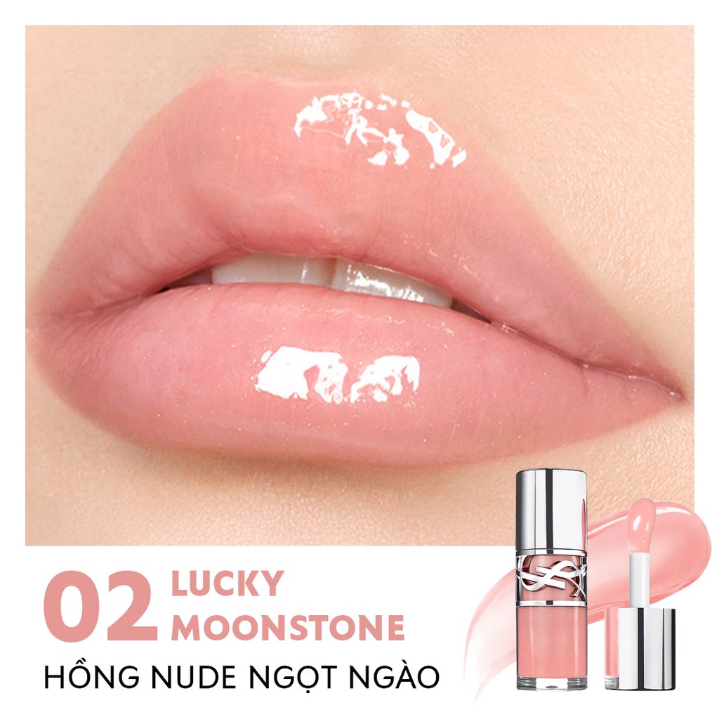  E531: DEAL 14: SON BÓNG THỜI THƯỢNG YSL LOVESHINE PLUMPING LIP OIL GLOSS 