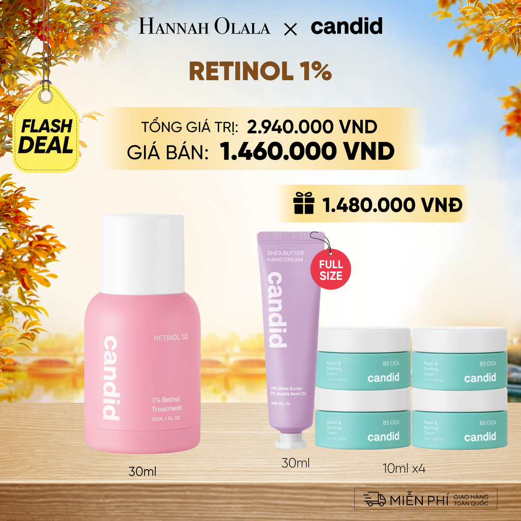  TINH CHẤT RETINOL 1.0% DEAL 2: - E309 