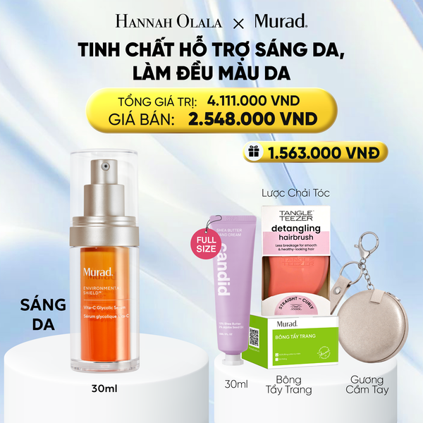  TINH CHẤT HỖ TRỢ SÁNG DA, LÀM ĐỀU MÀU DA 30ML - DEAL 2: 