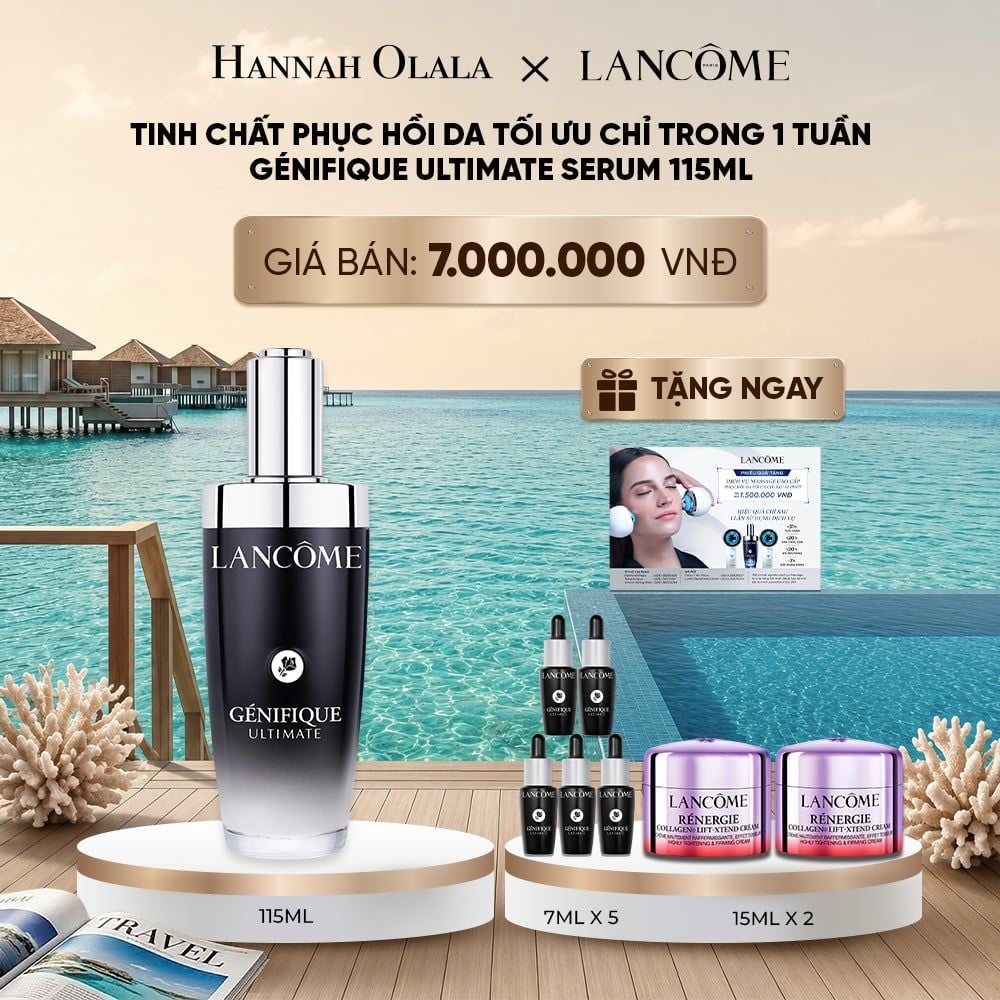  TINH CHẤT PHỤC HỒI DA TỐI ƯU CHỈ SAU 1 TUẦN GÉNIFIQUE ULTIMATE SERUM 115ML_ D5 
