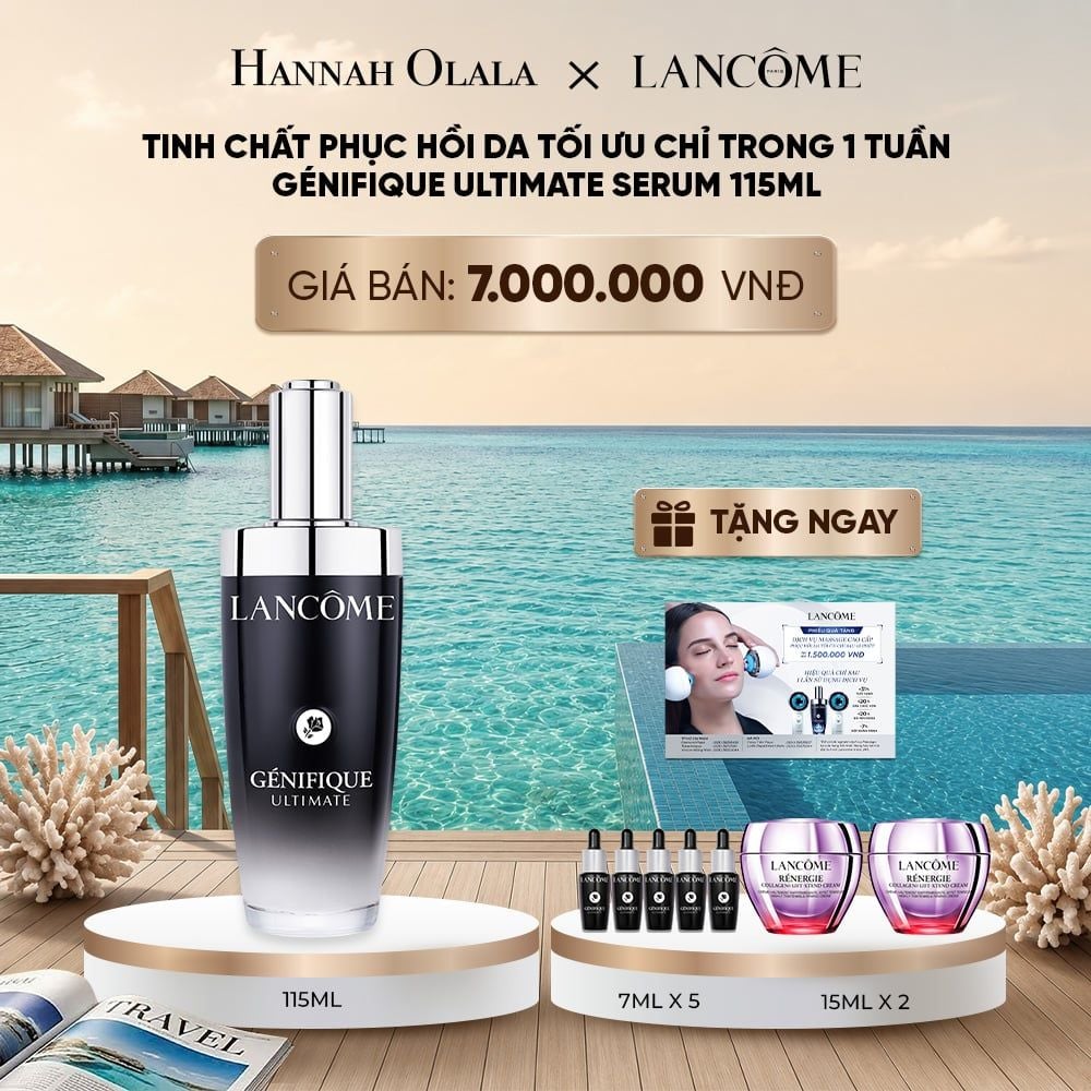  TINH CHẤT PHỤC HỒI DA TỐI ƯU CHỈ SAU 1 TUẦN GÉNIFIQUE ULTIMATE SERUM 115ML_ D5 