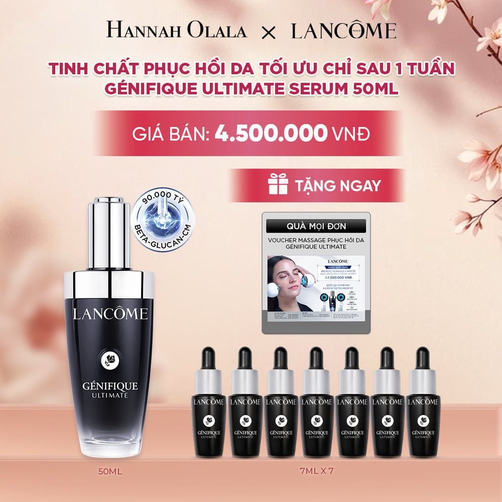  [FLASH DEAL] TINH CHẤT PHỤC HỒI DA TỐI ƯU CHỈ SAU 1 TUẦN GÉNIFIQUE ULTIMATE SERUM 50ML - A2025 