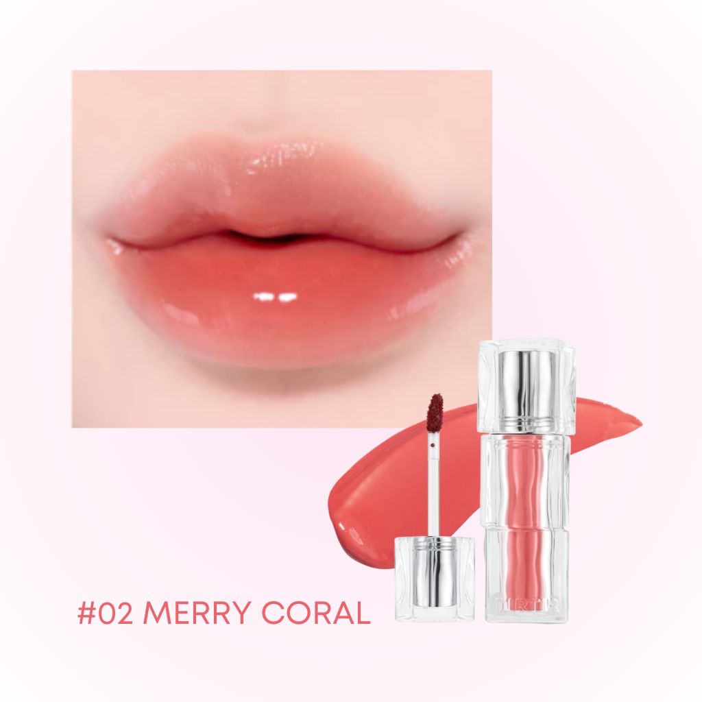  DEAL 6 - SON TINT TIRTIR MINISIZE CĂNG BÓNG BỀN MÀU WATERISM GLOW TINT 1.8G 