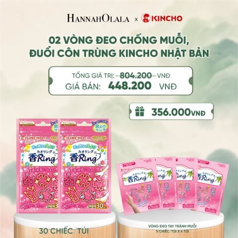 VÒNG ĐEO CHỐNG MUỖI, ĐUỔI CÔN TRÙNG KINCHO NHẬT BẢN - A664 