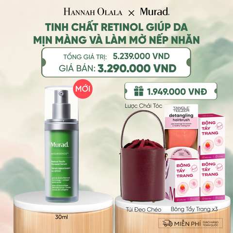  DEAL 13: [NEW] TINH CHẤT RETINOL GIÚP DA MỊN MÀNG VÀ LÀM MỜ NẾP NHĂN 30ML 