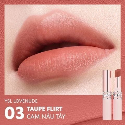  MỚI - SON MÔI YSL LOVENUDE BALM_ A75 