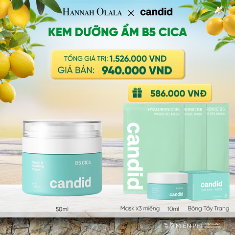  KEM DƯỠNG ẨM B5 CICA DEAL 3: 