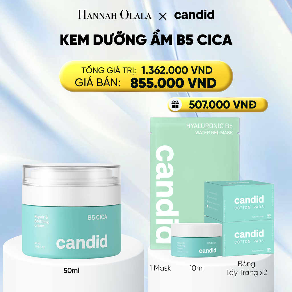  KEM DƯỠNG ẨM B5 CICA - DEAL 3: 