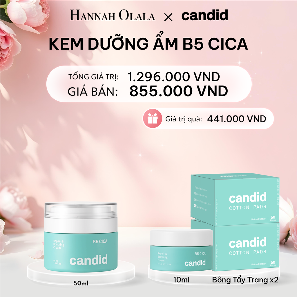  E252: DEAL 3: KEM DƯỠNG ẨM B5 CICA 50ML 