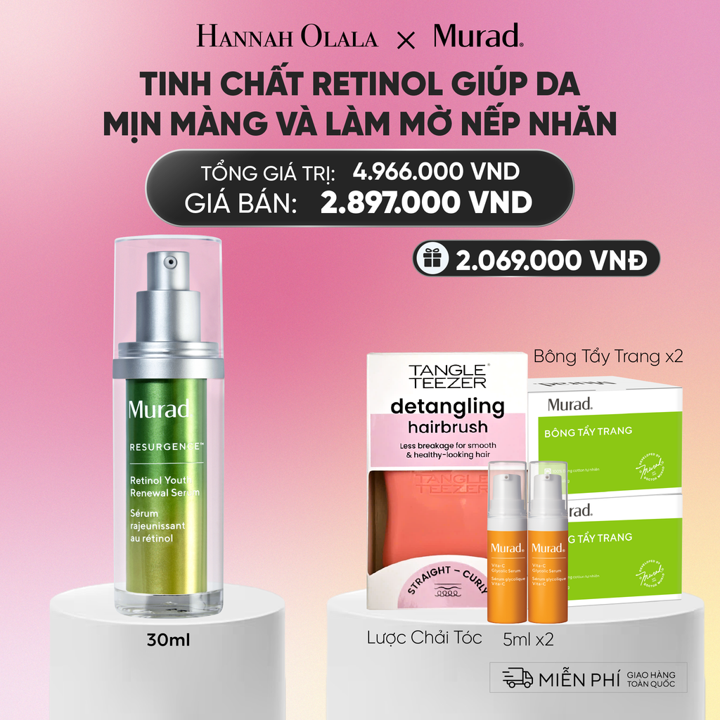  TINH CHẤT RETINOL GIÚP DA MỊN MÀNG VÀ LÀM MỜ NẾP NHĂN 30ML - DEAL 3:_A977 