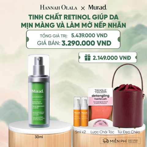  [NEW] TINH CHẤT RETINOL GIÚP DA MỊN MÀNG VÀ LÀM MỜ NẾP NHĂN 30ML - A444 