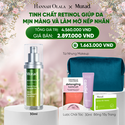  DEAL 5: TINH CHẤT RETINOL GIÚP DA MỊN MÀNG VÀ LÀM MỜ NẾP NHĂN 30ML 