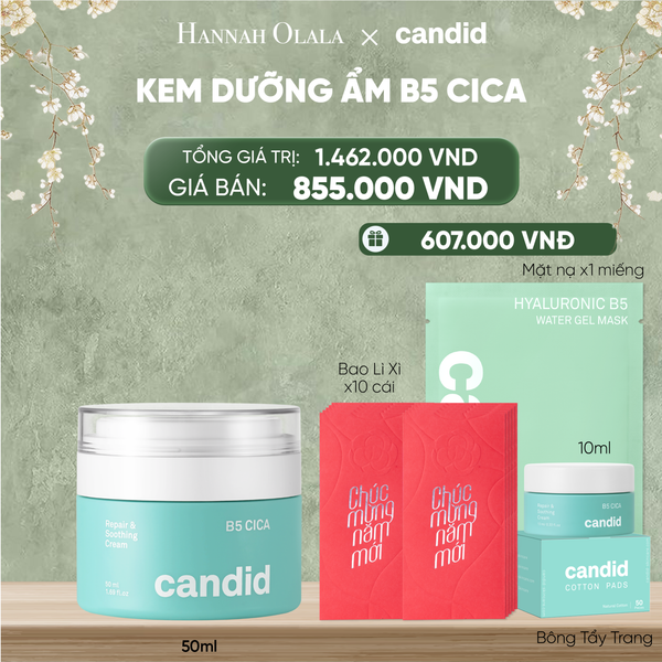  DEAL 3: KEM DƯỠNG ẨM B5 CICA 