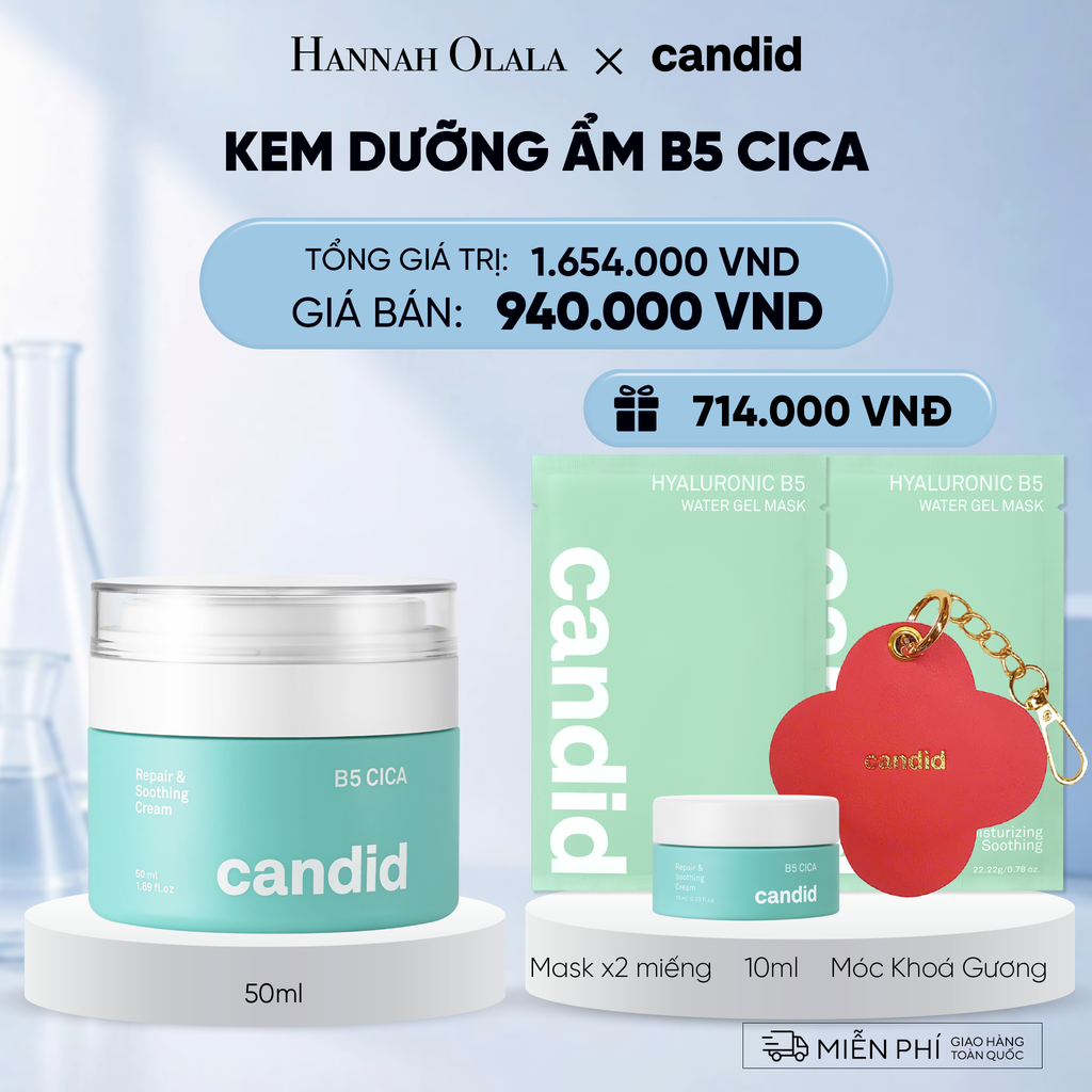  KEM DƯỠNG ẨM B5 CICA DEAL 3: 