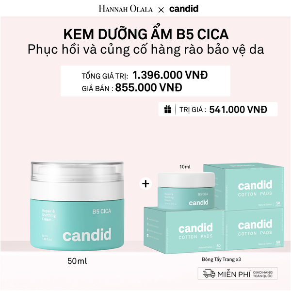  DEAL 3: KEM DƯỠNG ẨM B5 CICA 50ML 