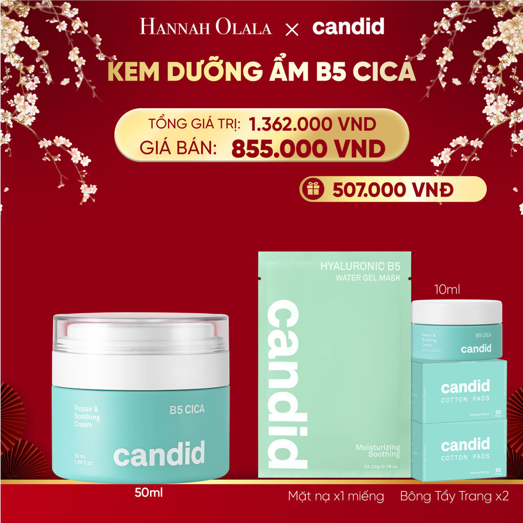 DEAL 3: KEM DƯỠNG ẨM B5 CICA 
