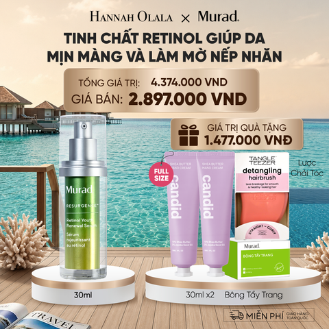  DEAL 3: TINH CHẤT RETINOL GIÚP DA MỊN MÀNG VÀ LÀM MỜ NẾP NHĂN 30ML 
