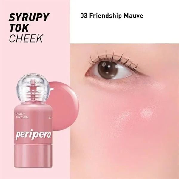  A875_DEAL 4: MÁ HỒNG KEM PERIPERA SYRUPY TOK CHEEK 9G 