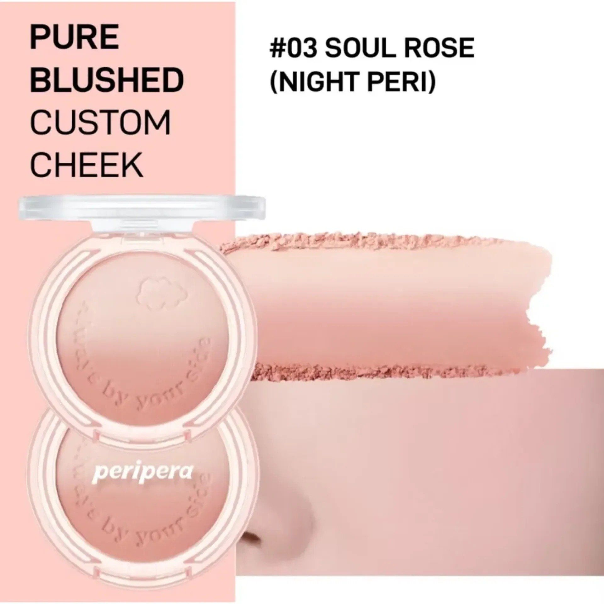  E643_DEAL 1: MÁ HỒNG PERIPERA PURE BLUSHED SUNSHINE 4.2G 