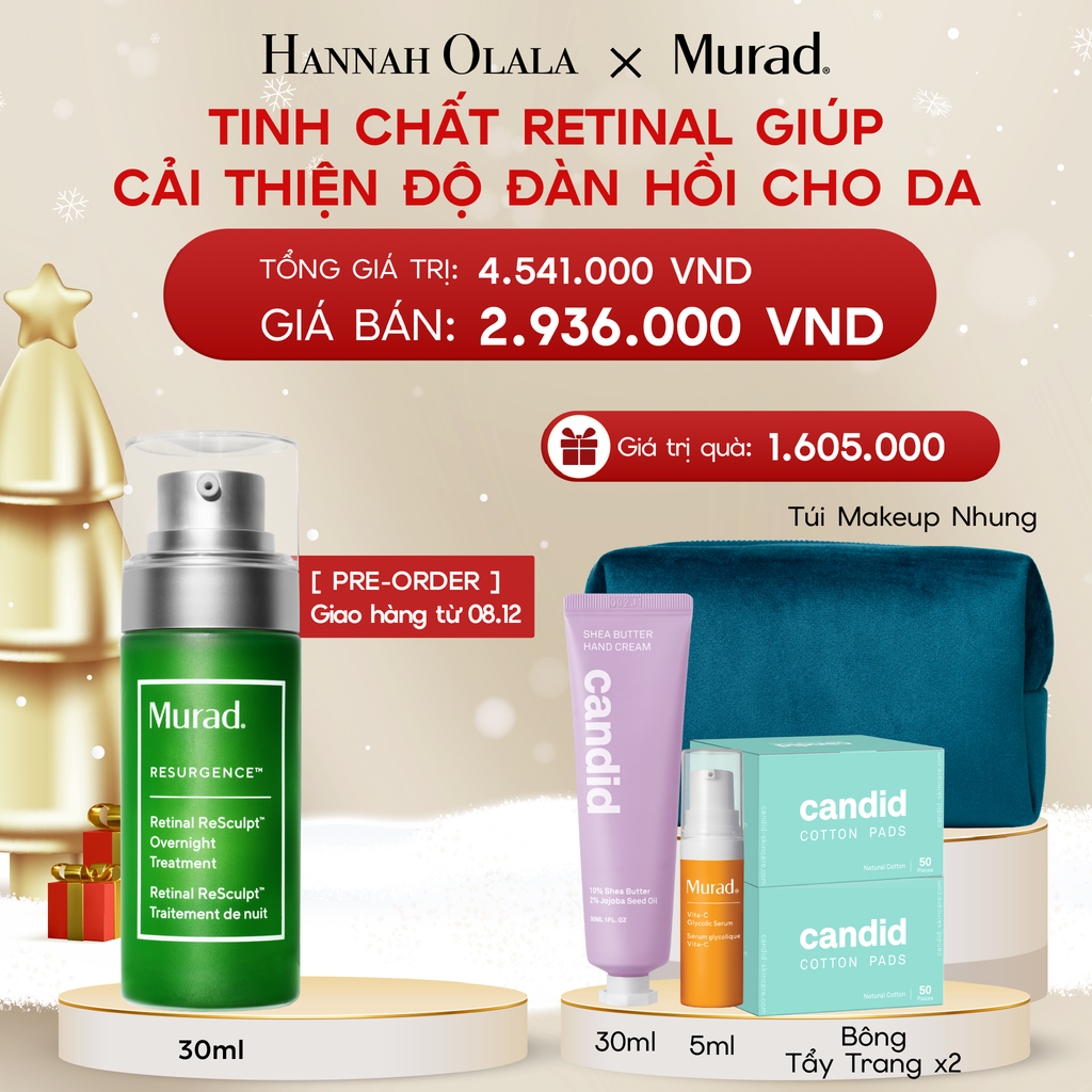  DEAL 4: TINH CHẤT RETINAL GIÚP CẢI THIỆN ĐỘ ĐÀN HỒI CHO DA 30ML 