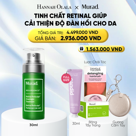  TINH CHẤT RETINAL GIÚP CẢI THIỆN ĐỘ ĐÀN HỒI CHO DA 30ML - DEAL 4: 