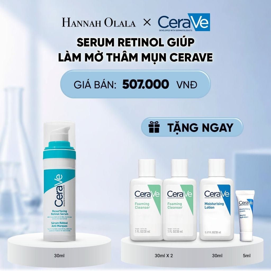  SERUM RETINOL GIÚP LÀM MỜ THÂM MỤN CERAVE DEAL 4 