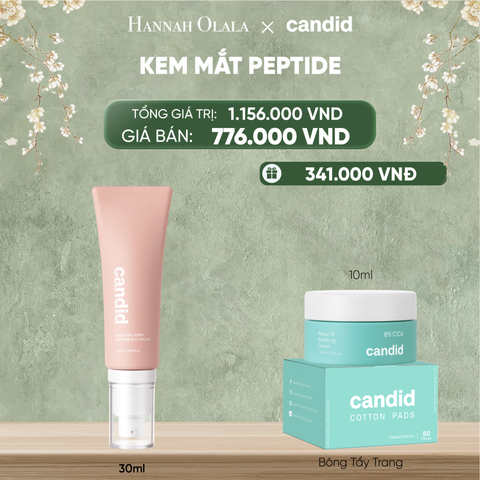  DEAL 4: KEM MẮT PEPTIDE GIẢM NẾP NHĂN, TĂNG ĐỘ ĐÀN HỒI VÀ GIẢM QUẦNG THÂM MẮT 