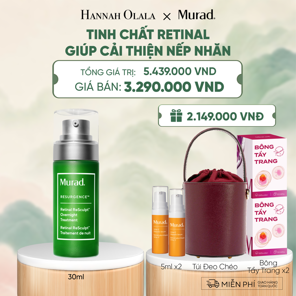  TINH CHẤT RETINAL GIÚP CẢI THIỆN NẾP NHĂN 30ML 