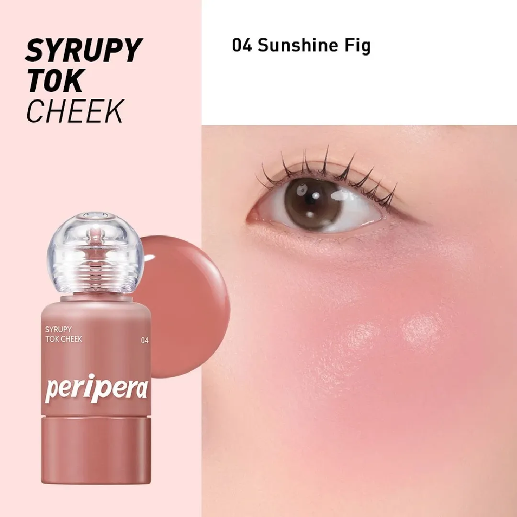  MÁ HỒNG KEM PERIPERA SYRUPY TOK CHEEK 9G - A2113 