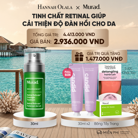  DEAL 4: TINH CHẤT RETINAL GIÚP CẢI THIỆN ĐỘ ĐÀN HỒI CHO DA 30ML 