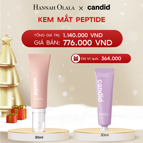  DEAL 4: KEM MẮT PEPTIDE GIẢM NẾP NHĂN, TĂNG ĐỘ ĐÀN HỒI VÀ GIẢM QUẦNG THÂM MẮT 