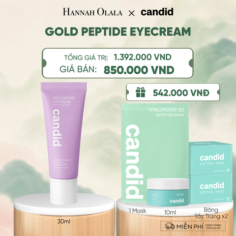  KEM MẮT GOLD PEPTIDE GIẢM NẾP NHĂN VÀ GIẢM QUẦNG THÂM MẮT - A1611 