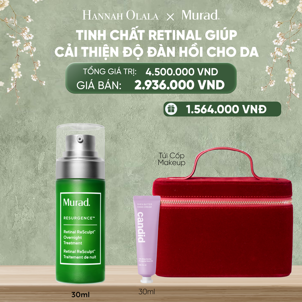  DEAL 4: TINH CHẤT RETINAL GIÚP CẢI THIỆN ĐỘ ĐÀN HỒI CHO DA 30ML 